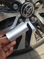 Collez Pigment Car Body Filler Peinture de voiture Peinture intérieure Argent Spray Chromage Aluminium AL Mat Noir Revêtement liquide