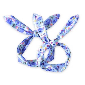 Diademas de Fibra de Poliéster de Alta Calidad, Diseño Más Vendido, para Mujer, Diseño Ajustable, Estilo de Moda con Patrón de Dibujos Animados, para el Cabello - Product Image 1