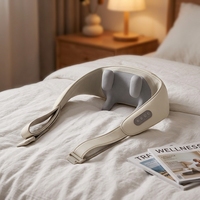 Masseur chauffant pour le cou et les épaules, machine sans balais simulant le pétrissage des mains humaines pour application corporelle