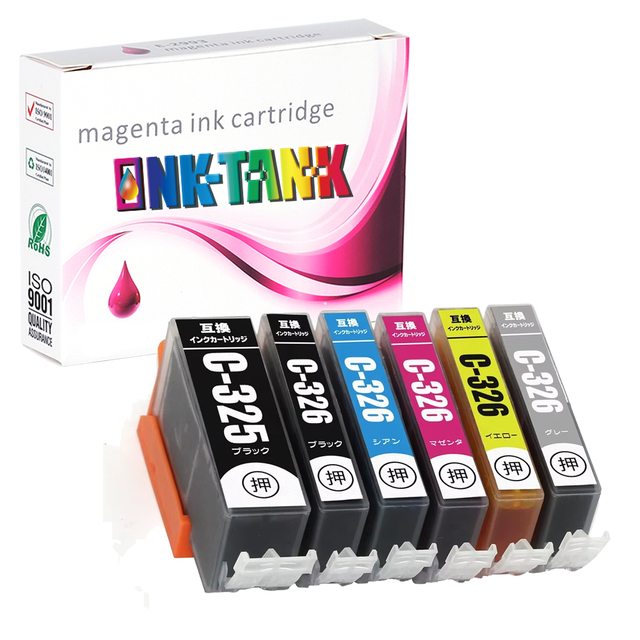 INK-TANK BCI-325 BCI 325 326 320 BCI326 BCI-320 Premium Compatible InkJet Ink Cartridge for Canon MG6230 IP4830 IX6530 Printer
