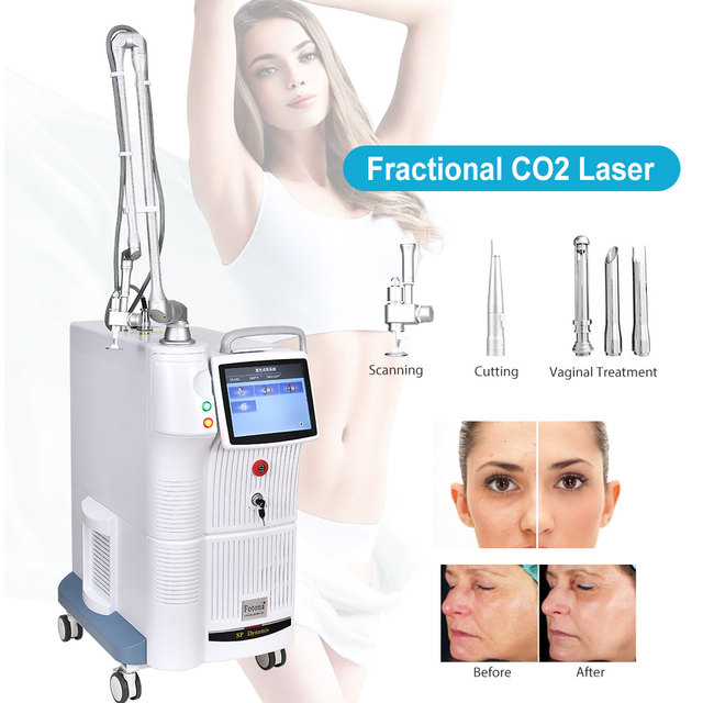 Best Selling CO2 Fractional Laser Machines for Scar & Freckle Removal Desktop Laser Cutting for Body & Face US/AU/EU/JP Plugs