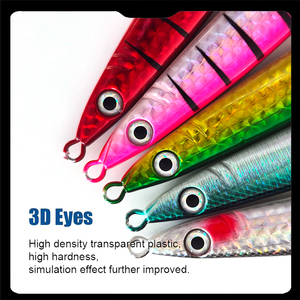 Señuelo de <span class=keywords><strong>Pesca</strong></span> Alpha de 250g para Impresión 3D, Jig Metálico Luminoso con Adhesivo de Escamas de Pescado para <span class=keywords><strong>Pesca</strong></span> de Grandes Peces en Aguas Profundas - Product Image 4