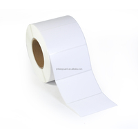 Étiquette thermique directe imperméable de 101.5mm x 63.5mm en papier, adhésif thermofusible, code à barres, 4x2.5 pouces, autocollant, étiquette thermique