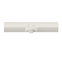 Haut-parleurs d'ordinateur de jeu à lumière RVB sans fil Microphone alimenté par USB 4 niveaux de basse Audio bidirectionnel réglable EQ Desktop AIO