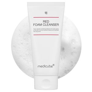 Nettoyant <span class=keywords><strong>Gel</strong></span> Moussant Rouge – Nettoyage en Profondeur, Contrôle du Sébum et Régulation du Sebum, Effets Raffermissants, Soin Unisexe - Product Image 1