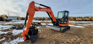 Machinerie de terrassement hydraulique Hitachi 6 tonnes EX60-5, petites excavatrices Hitachi ZX60 d'occasion - Product Image 6