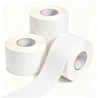 Étiquettes en papier synthétique Haoxuan OEM résistantes à la déchirure, autocollantes imperméables pour un emballage de produits durable