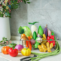Fruits et légumes artificiels en mousse PU, modèles factices pour la photographie, accessoires de présentation, décoration douce pour hôtels, restaurants et réfrigérateurs commerciaux