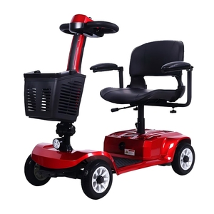 2024 Silla <span class=keywords><strong>de</strong></span> freno eléctrica plegada <span class=keywords><strong>de</strong></span> fábrica <span class=keywords><strong>de</strong></span> China Scooter <span class=keywords><strong>de</strong></span> 4 ruedas para adultos Walker Rollator - Product Image 2