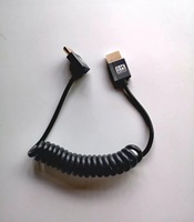 Câble USB-C 2.1 blindé 8K60Hz 4K120Hz avec connecteurs coudés gauche/droite pour PC, téléphone, tablette, appareil photo, moniteur, TV