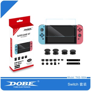 TNS-1854 pour Switch Super Game Kit avec <span class=keywords><strong>film</strong></span> protecteur d'écran, étui de protection et grip pour joystick - Product Image 5