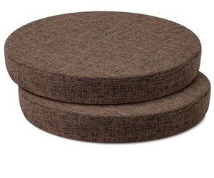 <strong>Round</strong> Chair Seat <strong>Cushions</strong> for Circle Bistro <strong>Stool</strong> Chairs Pads Large Indoor Circular Non Slip Foam <strong>Cushion</strong> 18 Inch Set of 2 - Product Image 5