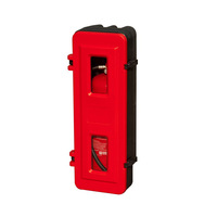 Armoire de rangement pour extincteur 6KG 67x30x23cm en plastique durable, armoire de sécurité incendie