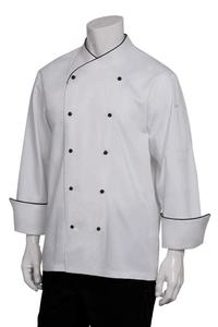 Manteau <span class=keywords><strong>de</strong></span> chef noir et blanc à manches longues et courtes <span class=keywords><strong>de</strong></span> stock <span class=keywords><strong>veste</strong></span> <span class=keywords><strong>de</strong></span> chef uniforme <span class=keywords><strong>de</strong></span> bar <span class=keywords><strong>de</strong></span> restaurant - Product Image 6
