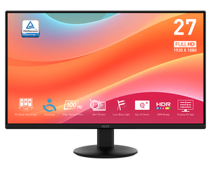 Moniteur professionnel MSI PRO MP272L 27 pouces FHD IPS 100Hz 1ms Anti-reflet Protection des yeux Montage VESA Inclinaison réglable - Product Image 2