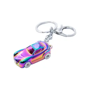 Creative 3d Car Model Keychain for Men Funny Metal Jeep Key Chain Accept Customized Keychain Car