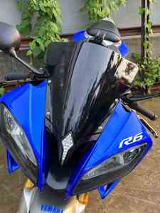 Motocicleta Deportiva Yamaha YZF-R6 de 599cc, Cuatro Cilindros Refrigerados por Agua, Velocidad Máxima <span class=keywords><strong>299</strong></span> km/h, Escape Modificado, Motocicleta Todoterreno, Scooter, China - Product Image 5