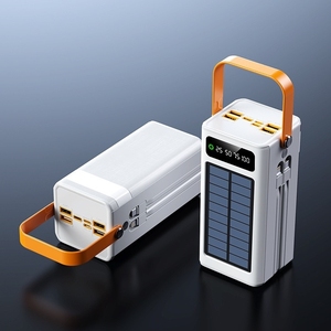 Năng lượng mặt trời ngân hàng điện 60000mAh công suất lớn hỗ trợ sạc nhiều thiết bị cùng một lúc 22.5 Wát nhanh chóng sạc micro USB đầu vào - Product Image 6