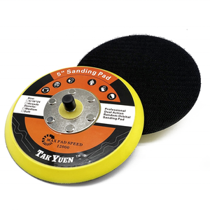 TAK YUEN, Заводская низкая цена, <span class=keywords><strong>2</strong></span>, <span class=keywords><strong>3</strong></span>, 5 дюймов, 50 мм, 75 мм, 125 мм, 6 отверстий, шлифовальная накладка с крючком и петлей, M6, M8 - Product Image 2
