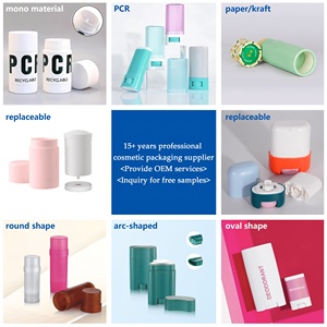 Hộp Đựng Thanh Khử Mùi Màu Vàng 30G 50G 75G Bền Vững PP PCR Màu Tùy Chỉnh - Product Image 3