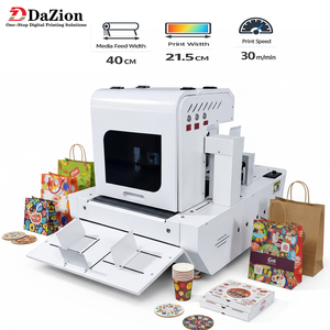 Imprimante numérique à jet d'encre automatique DaZhou à passage unique avec tête d'impression <span class=keywords><strong>HP</strong></span> A4, vitesse de 30 m/min pour l'impression d'emballages et de cartons - Product Image 1