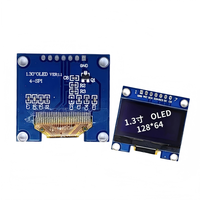 Módulo de Pantalla OLED con Controlador SH1106, Interfaz SPI, 1.3 Pulgadas, 128*64, Blanco/Azul, 3V/5V, 7 Pines