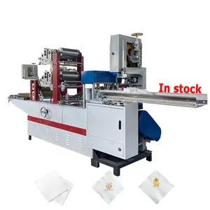 Machine à gaufrer et à imprimer en couleur, serviette pliante en papier en inde, nouveau design, prix d'usine
