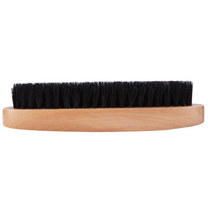 Oval Wooden <b>Beard</b> Brush Large Size Medium Hold Natural Look <b>Beard</b> <b>Care</b> Tool - Product Image 3