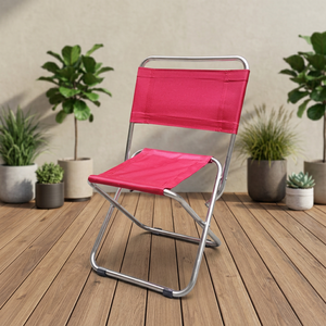 Silla Plegable Rectangular Minimalista de Acero Inoxidable, Ligera y Portátil para Viajes, Jardín, Camping, Senderismo y Taller - Product Image 2