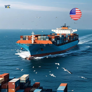 Fiable FCL a EE. UU. Envío puerta a puerta Amazon Fba Canadá Cargo Ships Forwarder <span class=keywords><strong>Logistics</strong></span> Dropshipping Agente de envío - Product Image 1