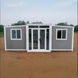 Assemblage facile 30ft maison préfabriquée villas appartements portables 20x20ft maison conteneur extensible mobile maison intelligente - Product Image 1