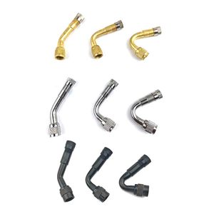 Adaptador de Válvula en Ángulo de <span class=keywords><strong>45</strong></span> 90 135 Grados, Extensión de Válvula para Neumáticos de Motocicleta y Automóvil - Product Image 1