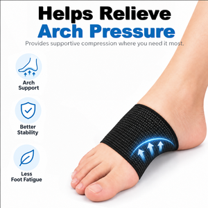 Manchons de soutien de la voûte plantaire en cuivre, Orthèses pour fasciite plantaire pour le soin des pieds, Manchon de compression pour les épine calcanéenne - Product Image 3