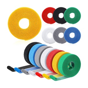 Groothandel Milieuvriendelijke Achterkant Haak En Lus Sluiting Riem Rug-Aan-Rug Plakband Met Bedrukt Logo - Product Image 1