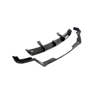 Diffuseur de pare-chocs arrière en fibre de carbone 2 pièces/ensemble pour <span class=keywords><strong>Chevrolet</strong></span> <span class=keywords><strong>Corvette</strong></span> C8 Z06 2023-2024 - Product Image 2
