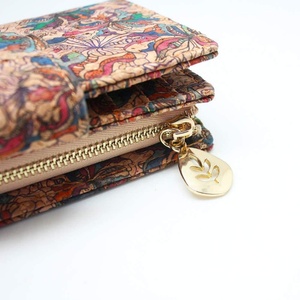 Vegan Women Clutch <b>Wallet</b> Cork Leather <b>Wallets</b> PU Leather Slim RFID Blocking <b>Card</b> <b>Holder</b> <b>Wallet</b> Purse for Women - Product Image 4