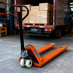 대용량 수동 유압 잭 2000kg 헤비 듀티 유압 핸드 팔레트 트럭 나일론/pu 휠 지원 사용자 정의 - Product Image 5