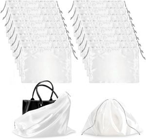 Bolsa de Satén de Seda de Lujo Grande, 40*30CM, Patrón Geométrico, Bolsas de Regalo Grandes Personalizadas - Product Image 1