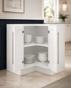 ตู้ฐานหมุน Shaker Lazy Susan ขนาด 33 นิ้ว ประตูบานพับคู่ ผลิตภายใต้แบรนด์ของลูกค้า (OEM) ผู้ผลิตจากเวียดนาม - Product Image 2