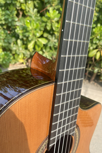 Chitarra Classica Elettrica Aiersi, Interamente in Legno Massello, Artigianato Spagnolo, Strumento Musicale Professionale Fatto a Mano con Pickup - Product Image 5