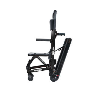 Fauteuil roulant électrique pour monter les escaliers, pliable, en alliage d'aluminium léger pour les soins à domicile et le transport des patients, monte-escalier portable - Product Image 5