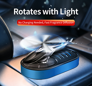 Diffuseur de parfum de voiture haut de gamme en plastique, décorations aromatiques solaires en forme d'avion, anti-moustiques, parfum aromatique pour <span class=keywords><strong>hélicoptère</strong></span> et voiture - Product Image 5