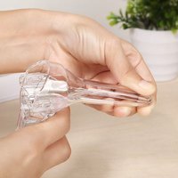 Dilatateur gynécologique jetable CANPU en plastique stérilisé EO, type bec de canard courbé, tailles S/M/L, pour usage clinique