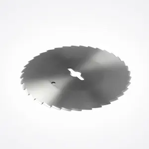 100 मिमी इलेक्ट्रिक फूड डोनर परिपत्र चाकू स्टेनलेस स्टील तेज सेरेटेड केब गोल ब्लेड