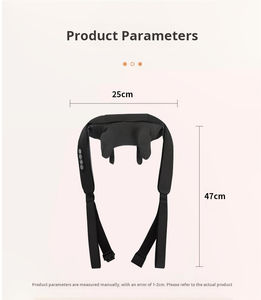 इन्फ्रारेड फिजियोथेरेपी शियात्सु गर्दन मालिश घुटने की सुविधा कंपन तकिया प्लग-इन समय नियंत्रण 2000 माया बैटरी - Product Image 5