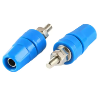 Connecteur de borne M4x36 en laiton, prise jack banane 4mm, 220V 20A