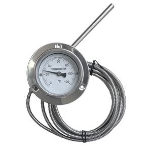 Industrieller Kapillar-Bimetall-<span class=keywords><strong>Thermometer</strong></span>-Kühlschrank aus Edelstahl weiß - Product Image 2