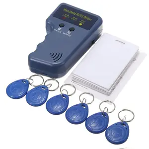 זול כף יד 125KHz תעודת זהות מעתיק RFID/סופר/קורא/מעתק