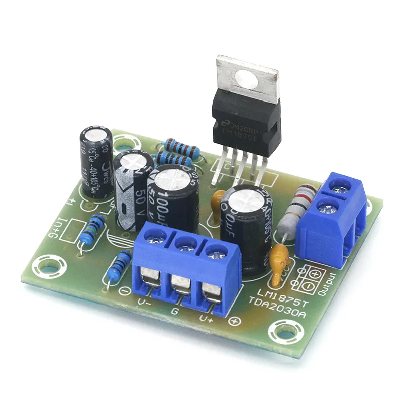 LM1875T mono boom level power 30W amplifier board speaker power amplifier PCB production DIY kit LM1875