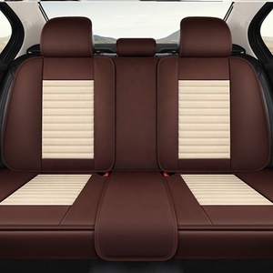 <span class=keywords><strong>Housse</strong></span> de <span class=keywords><strong>siège</strong></span> LumeStitch, ensemble complet en <span class=keywords><strong>cuir</strong></span>, toutes saisons, ajustement professionnel, universel, confortable, intérieur de voiture haut de gamme - Product Image 2